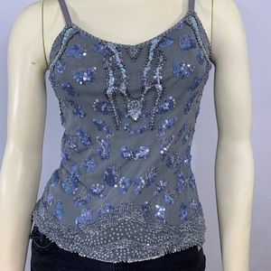 LUISA CERANO Hand Embroidered Top